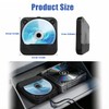 CD Player for Car, External Portable Car CD Players with