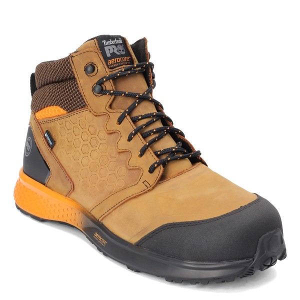 Timberland PRO Men's Reaxion Mid Athletic Hiker Wateproof Composite Toe