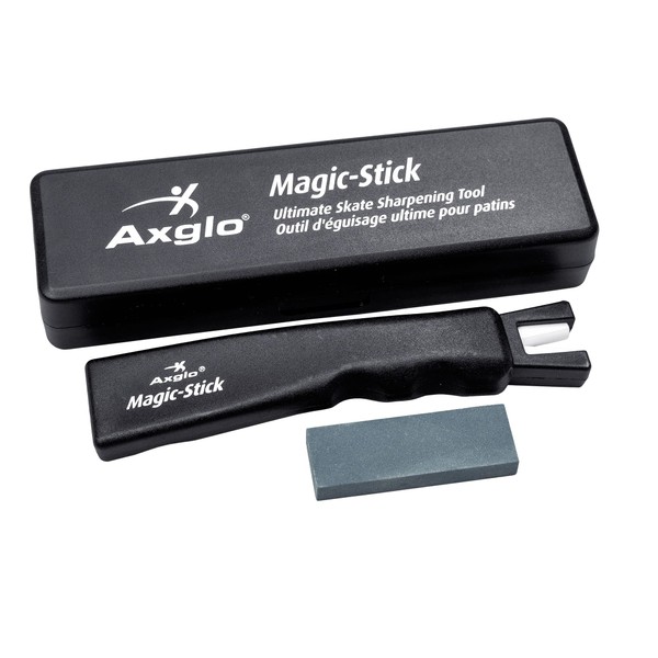 Magic Stick Ice Skate Sharpener | Includes Sharpening Stone |