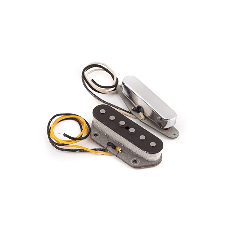 Fender Pure Vintage '64 Telecaster Pickups Bundle with Instrument Cable
