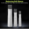 Duokon Adapter Morse Taper, 3 Pieces MT1-MT2, MT-2-MT3, MT3-MT4 Keyless