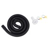 Bilge Pump Installation Kit Black 1‑1/8in Leak Proof Easy Installation