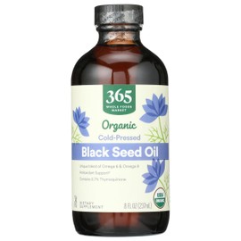 Whole Foods Market, Organic Black Seed Oil, 8 Fl Oz
