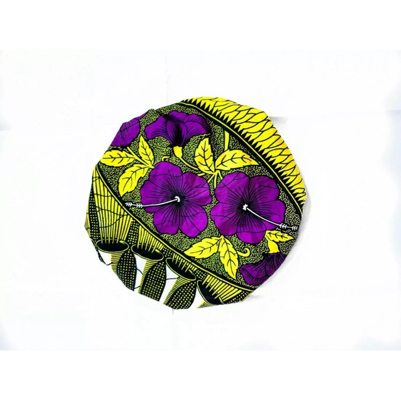 Undisclosed African Print Hair Bonnet