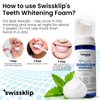 Swissklip Teeth Whitening Foam Toothpaste Also a Teeth Whitener in