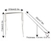 Eterspr Pack of 20 Stainless Steel Roulade Clips, Roulade Clips,