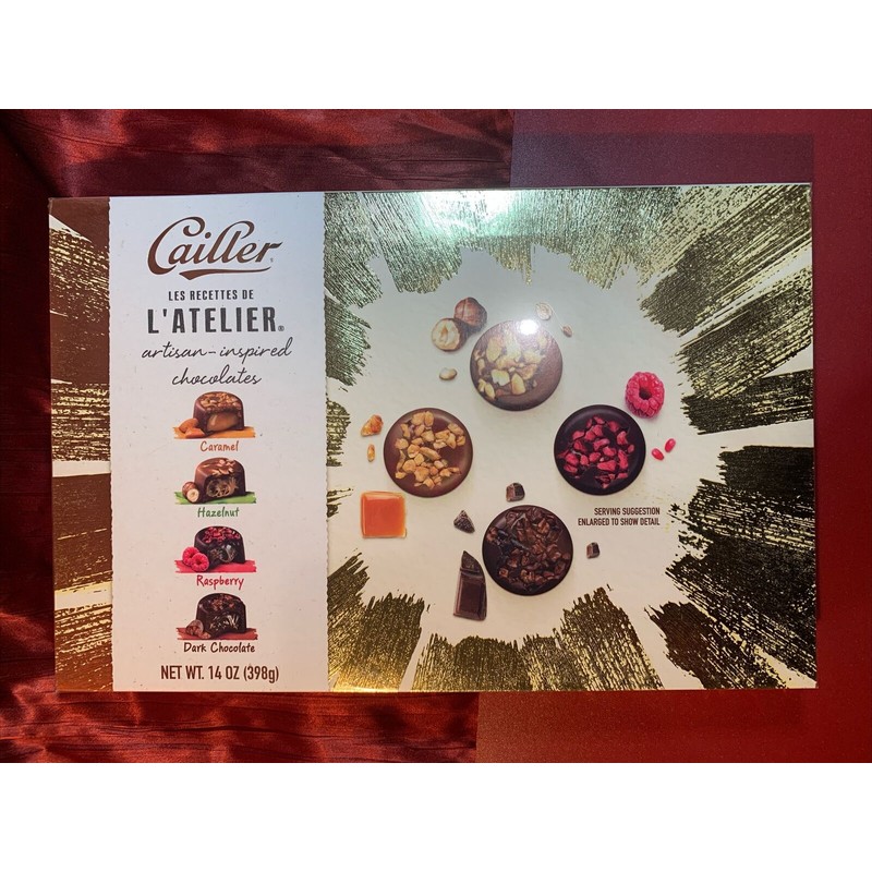 L'ATELIER Cailler L'Atelier Artisan Inspired Chocolates Gift Box, Variety Pack