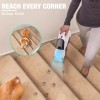 HAUSHOF 12V Handheld Cordless Carpet Cleaner 6.5KPa w/2 Tanks Spot