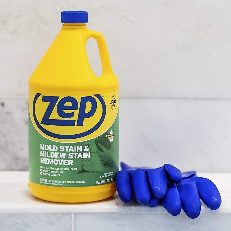 Zep Mold Stain and Mildew Stain Remover 128 Ounces ZUMILDEW128