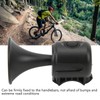 Electric Bike Horn USB Charging 120dB Anti Aging ABS PC