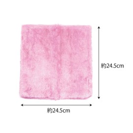 Fuji FJ10201 Magic Dish Towel, Pink, Size: Approx. 9.6 x 9.6 x 0.4 inches (24.5 x 24.5 x 1 cm)