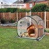 Toboom Mini Transparent Pop Up Greenhouse for Indoor and Outdoor