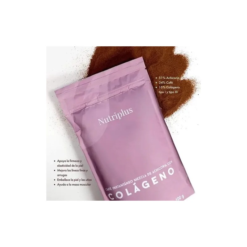 Café Con Colágeno Nutriplus /farmasi/soluble/istantáneo