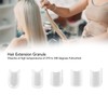 2 Bag U Tip Hair Extension Granule Salon Resin Transparent