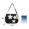 PRLINJSK Small Messenger Bag for Women Cute Bag Kawaii Star