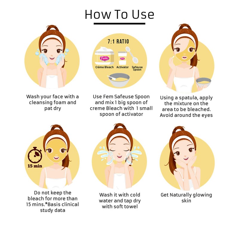 Fem Gold Ultra Cream Bleach 30gm