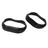 2 Pcs Air Intake Tube Duct Rubber Boot Inlet Pipe