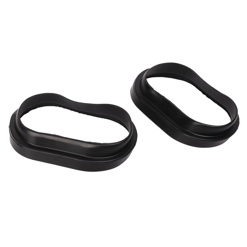 2 Pcs Air Intake Tube Duct Rubber Boot Inlet Pipe