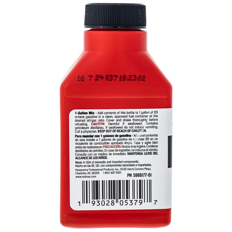 Case of 48 OEM MaxLife 2-Cycle Oil 2.6oz 1 Gallon