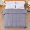 Modern Threads Down Alternative Reversible Comforter Purple/Silver California King