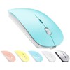 ZERU Bluetooth Mouse Rechargeable Wireless Mouse for MacBook Pro,Bluetooth Wireless