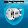 UL Listed 19mm High Momentary Push Button Switch 3/4", IP67