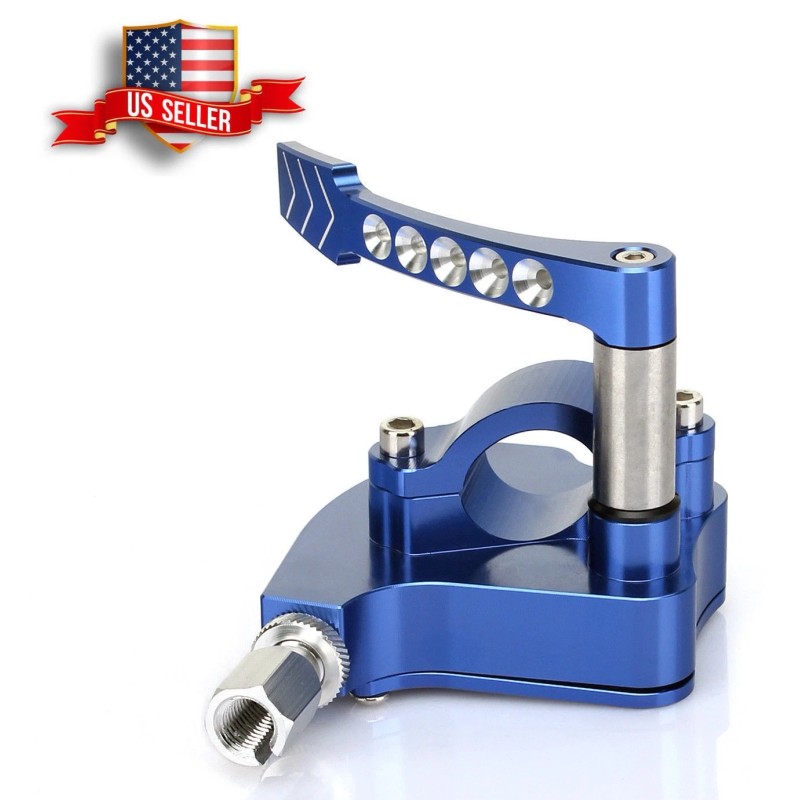 BLUE BILLET THUMB THROTTLE ASSEMBLY FOR YAMAHA BANSHEE YFZ RAPTOR