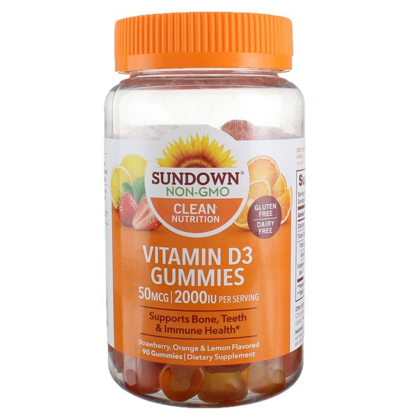 Sd Vitamin D Gummies Size 90ct Sundown Vitamin D Gummies 90ct