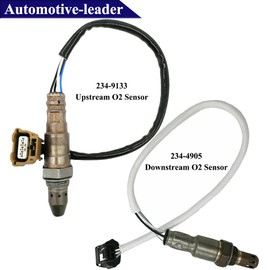 Automotive-leader 2Pcs 234-9133 234-4905 Upstream Downstream Oxygen O2 Sensor Replacement for Nissan Altima 2.5L-l4 2013 2014 2015 2016 2017 211500-7590 22693-3TA0A 22693-3TA0B 226A0-3TA0B