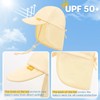 Adjustable Baby Sun Hats with UPF50+ & Neck Flap Protection