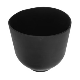 Large Size Silicone Mixing Bowl, Professional Reusable Beauty Tool, Multi Purpose Holder for Spices, Space Saving Kitchen Accessory with Mask (Black)