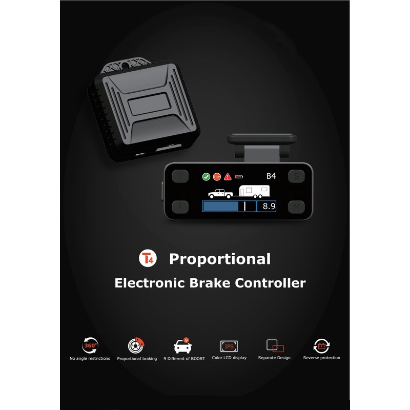 Autpvcol Trailer Brake Controller Brake Controller Kit Electric Brake Controller
