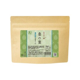 Healthy Foods Ingredients Store, Organic, Mulberry Leaves, Made in Japan, Shiga Prefecture, Soup, Powder, Approx. 33 Day Supply, 3.5 oz (100 g) x 1 Bag
