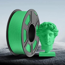 PLA Matte 3D Printer Filament 1KG 1.75mm SUNLU Matte PLA Filament - Neatly Wound, 1KG/Roll:_Matte Green