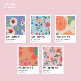 F3 Systems Professional Nail File Set (Flower), 10 PCS, Double Sided Emery Board 150/220 Grit, Manicure & Pedicure Tool for Home and Salon Use,