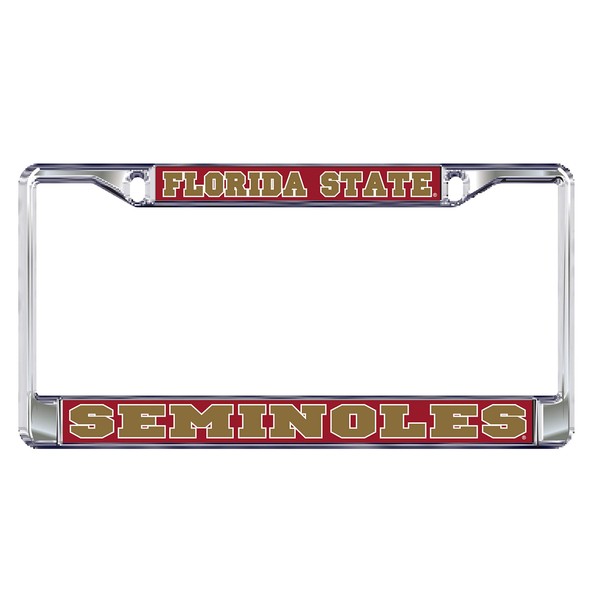 Craftique Florida State Seminoles Plate Frame (Domed FSU Metal Plate Frame (17122))