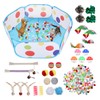 Foxtell Cat Ball Pit Include 229 PCS Interactive Cat Toys