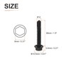 DTGN #12x1-1/4 Hex Washer Head Self Drilling Screws - 50Pack