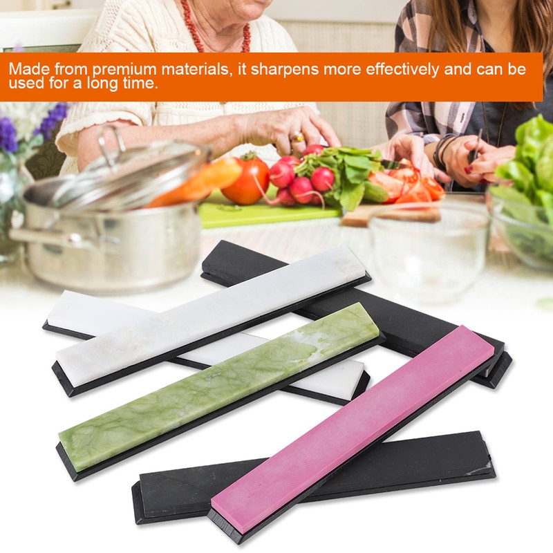 6PCS 800‑10000 Grit Sharpening Stones Set Knife Whetstone Oilstone Sharpener