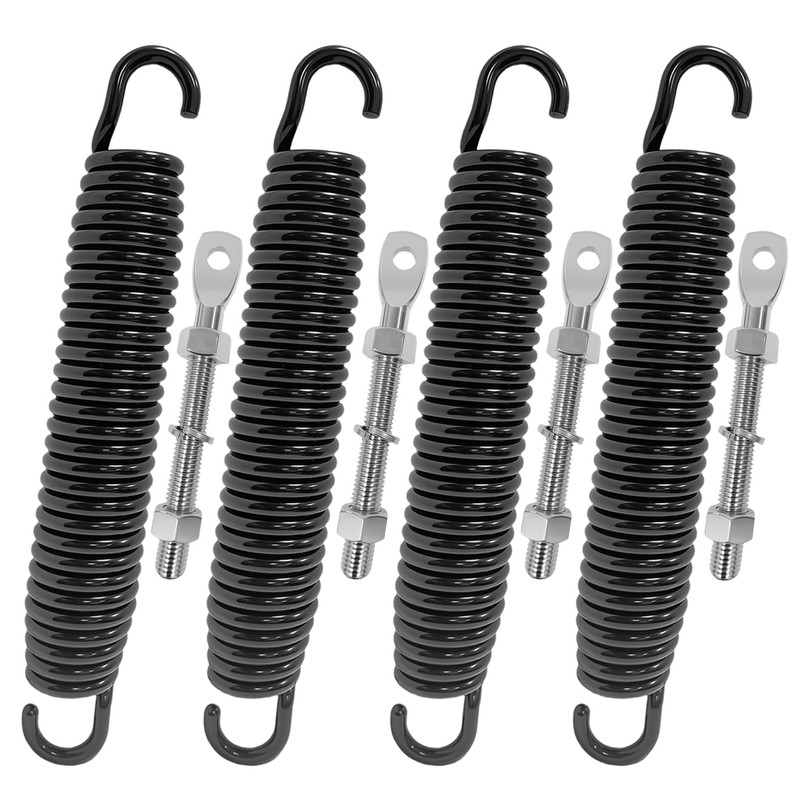 FBSCTMH 4 Packs Snow Plow Trip Springs with EyeBolts Compatible