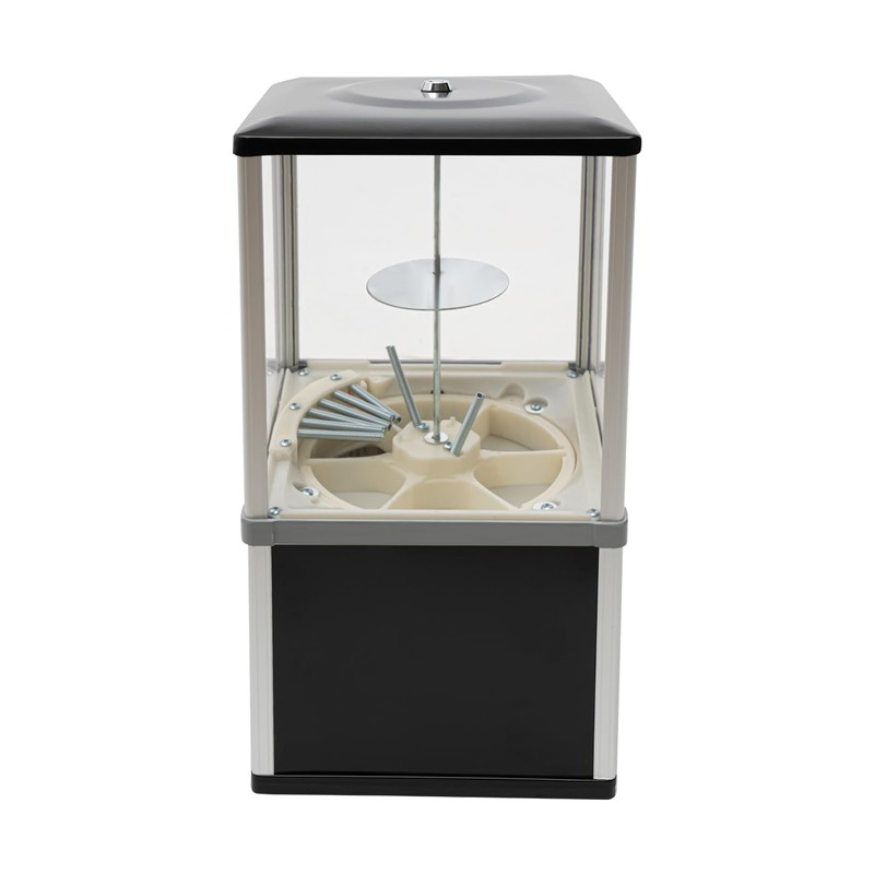 FXEIPOL Small Vending Machines 25-Cent 800 Coins Bank Capacity Home