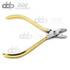 DDP Dental Crimping Pliers Gold Plated Orthodontic Crimpable Ball Hook