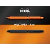 RHODIA 9340C - 3 in 1 scRipt Multipen 2 Ballpoint