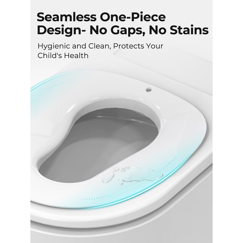 Bazyths Kids Toilet Seat for Elongated Toilets – Fits Most