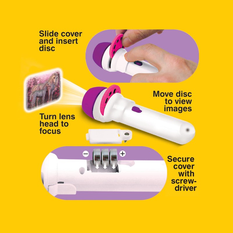 Brainstorm Toys Fairy and Unicorn Torch and Projector