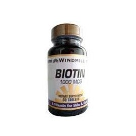 Biotin 1000 Mcg Tabs 60'S Windmill