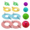 KkvoGmle 8 Piece Pompom Maker Set, 4 Sizes Fluff Ball
