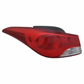 KarParts360 For Hyundai Elantra Sedan Outer Tail Light 2011 2012 2013 Driver Side For HY2804119 | 92401-3Y000