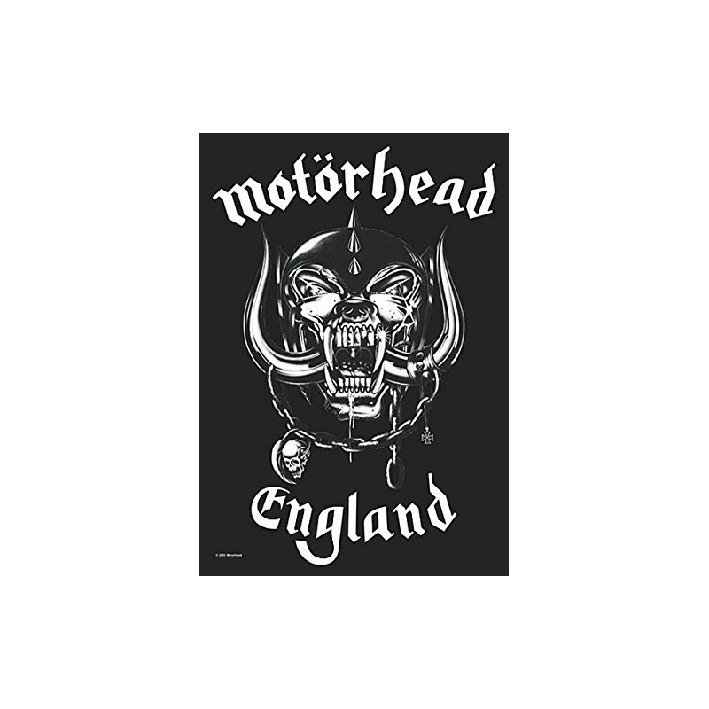 Bioworld Merchandising - Motorhead poster tissu England 75 x 110