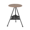 BININBOX Small Portable Outdoor Folding Table with Carry Bag, Height